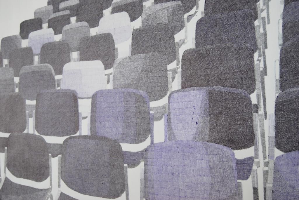 Leslie Rivalland, dessin, stylo à bille