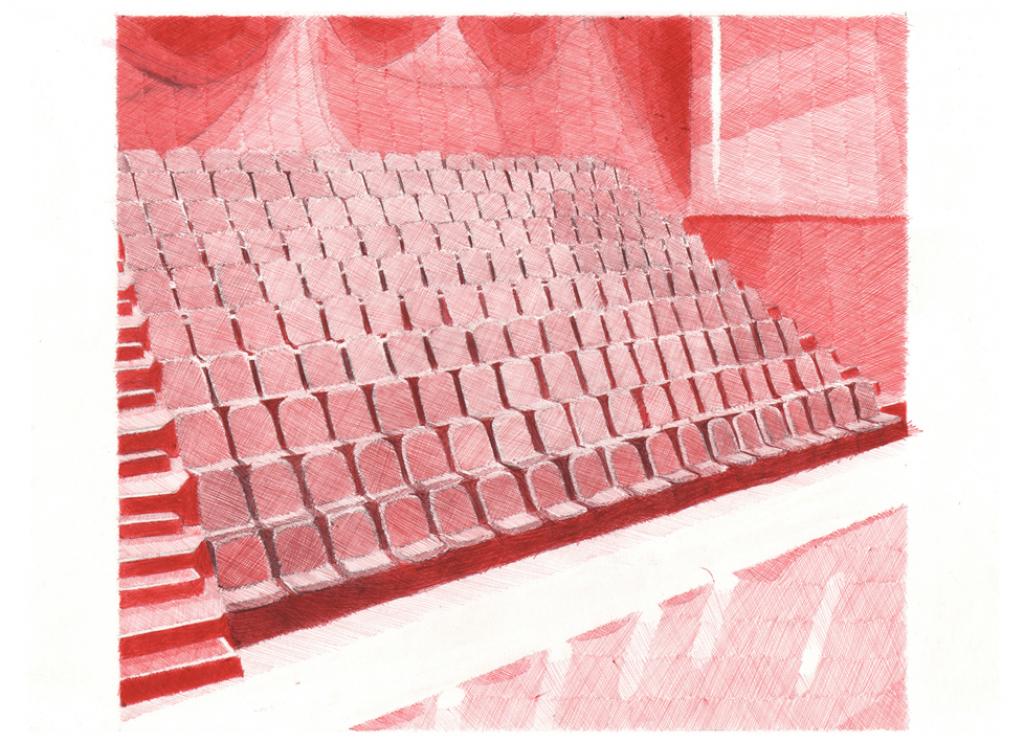 Leslie Rivalland, dessin, thêatre